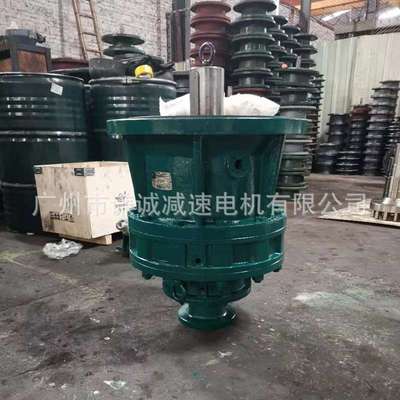 立式双级摆线针轮减速机型号BLED120/BLEY20-0.75KW速比187/253