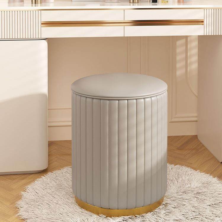 感梳妆凳凳子女子卧室梳妆台椅子轻奢可储物实木梳妆台凳子J&