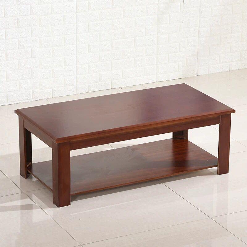 昆明办公家具实木办公茶几沙发配木皮茶几会客茶几办公室油漆