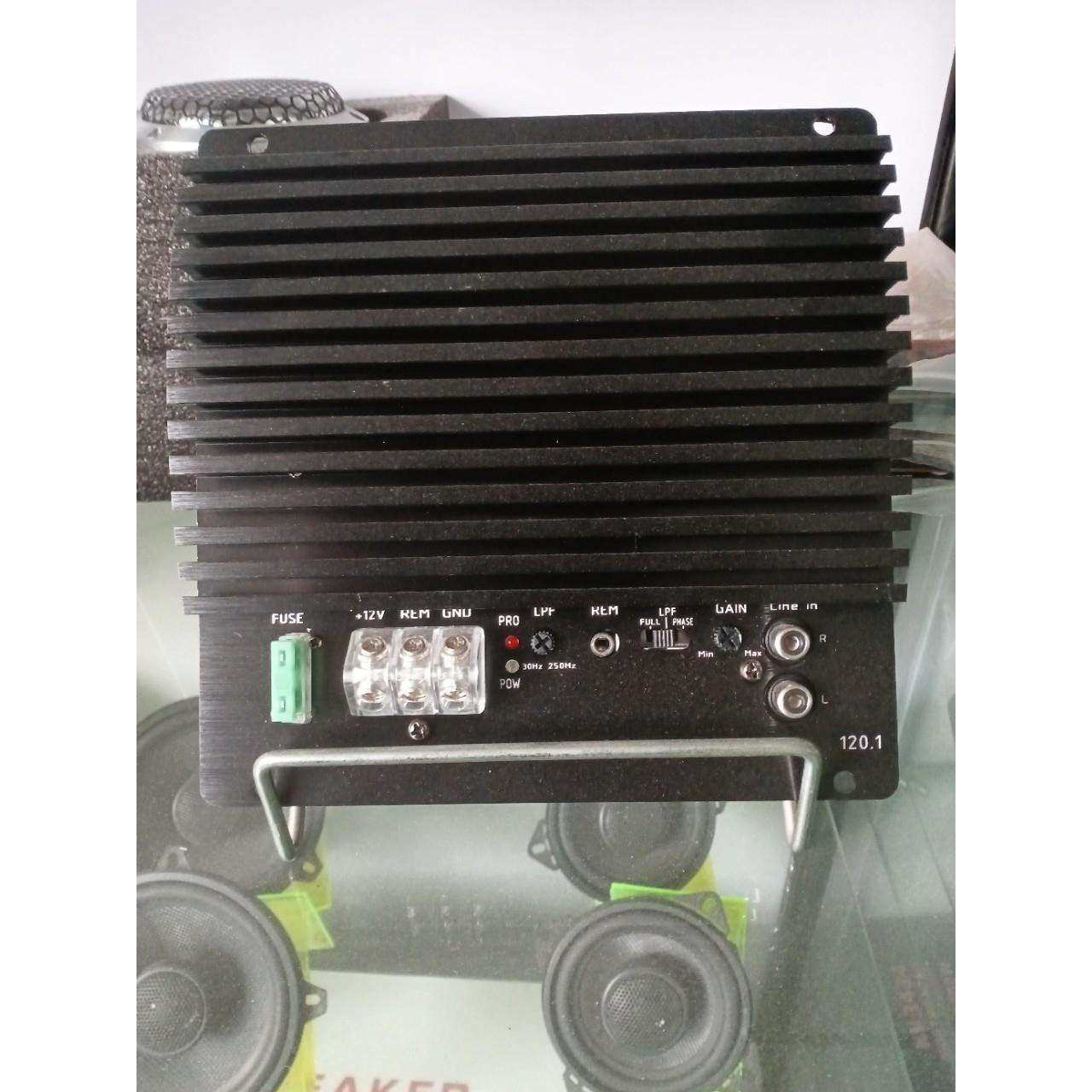 12V低音炮功放/低音炮功放板120W车用功放重低音改装功放