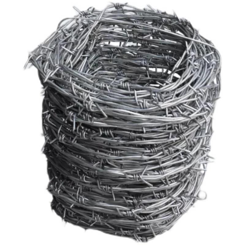 镀锌钢丝网刀片刺绳铁丝铁蒺藜滚笼铁丝网围栏防爬刺防盗刺防爬网