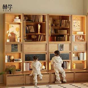 邮差来敲门/卡座书柜樱桃木实木去客厅化书柜一体整墙餐边柜满墙