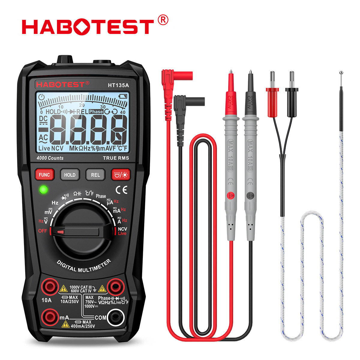 HT135AHT135D华博新品数字万用表