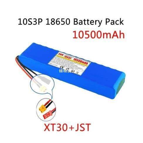 10S3P36V10h电池ebike电池组18650锂离子电池1000W大功率电动