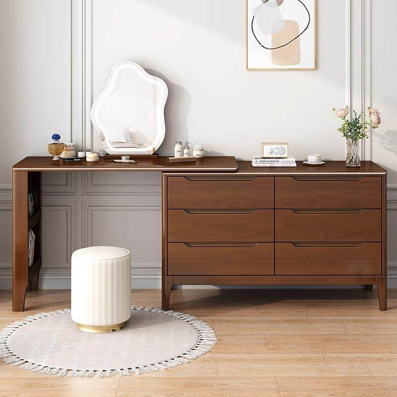 实木斗柜梳妆台一体卧室现代简约化妆桌床尾收纳柜化妆台转角书桌,纺织面料/辅料/配套,纺织机械配件,淘宝优惠券,粉丝福利购,淘宝优惠卷