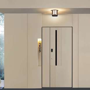 爆款热卖一门一景极简风格精雕铸铝门装甲门防盗门入户门大门