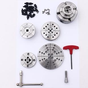 青岛3.75寸伞齿轮套装 卡盘木工车床联动自定心卡盘产品