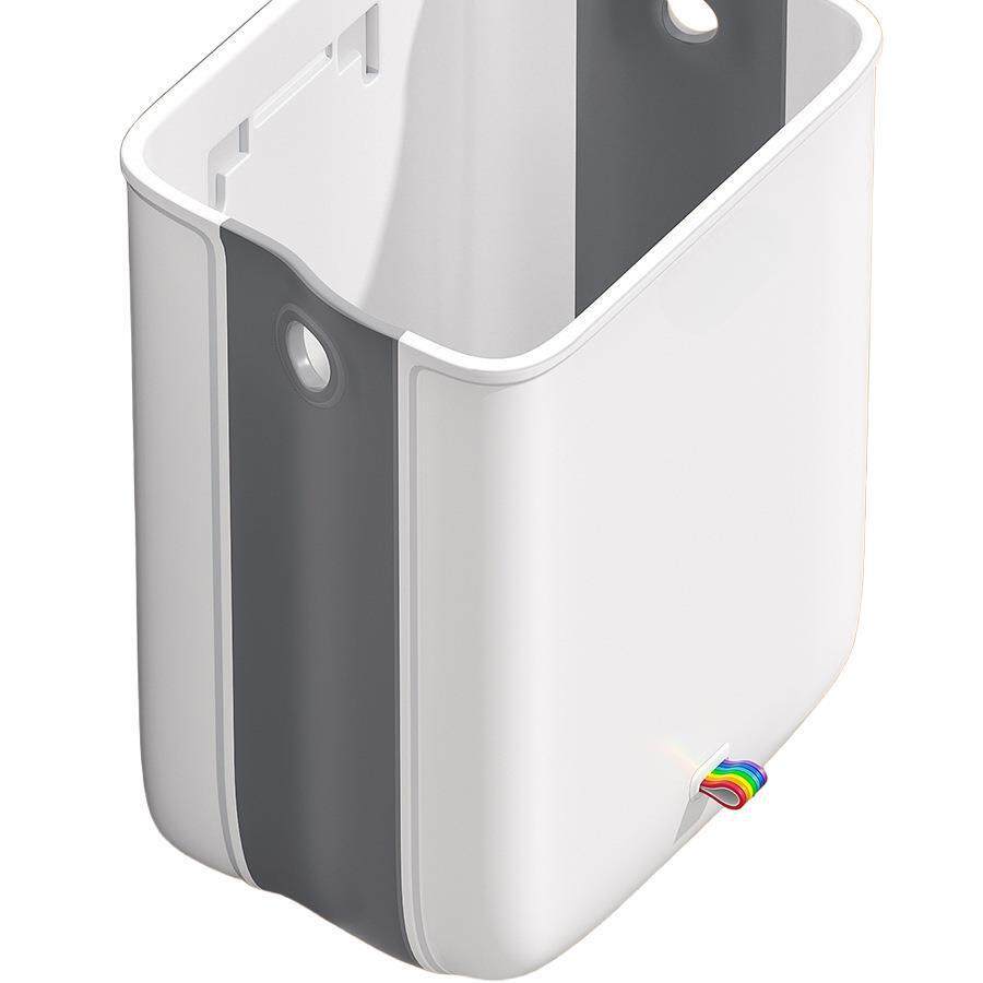 2026新款折叠壁挂式厨房垃圾桶轻奢大号家用卫生间厕所客厅垃圾桶