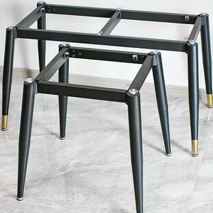 茶几底座椅子腿岩板支撑脚钢化玻璃方桌圆桌餐桌退支架圆桌腿架子