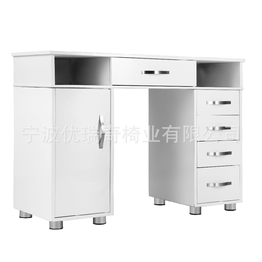 美甲台修甲台单人欧洲美甲桌网红MDF修甲桌带抽屉电商工厂