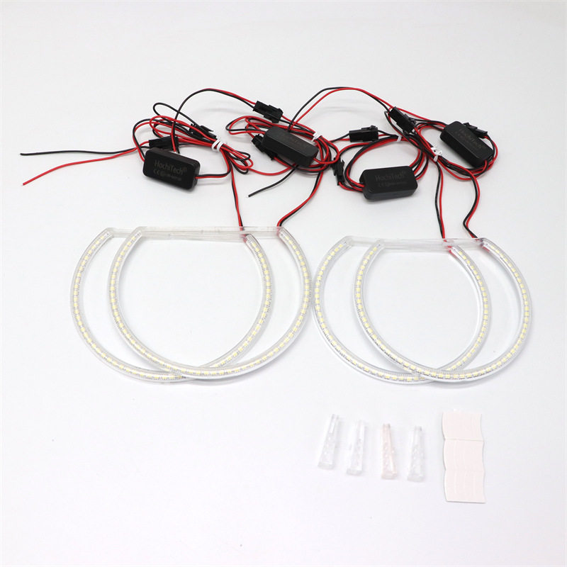 LED天使眼131mm 146mm白色天使眼光圈适用于宝马E46 E39 E38