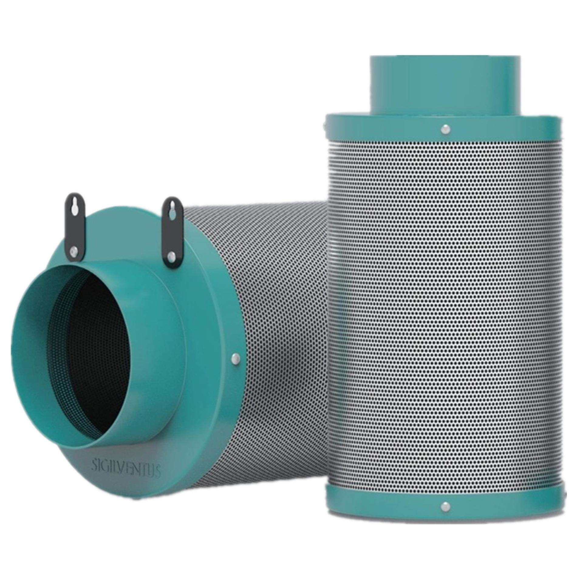 活性炭过滤器除甲醛种空气净化种植棚水培温室除异味排风静音设计