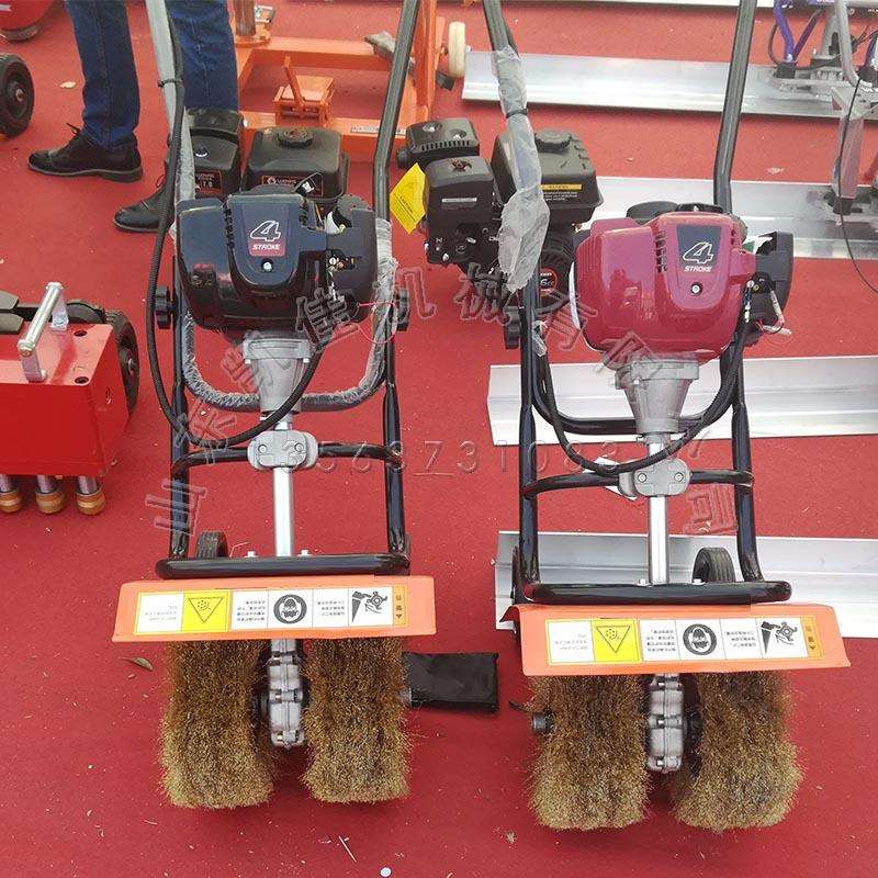 彩钢瓦除锈机GX35汽油机动力钢结构楼板生锈打磨机除锈翻新设备