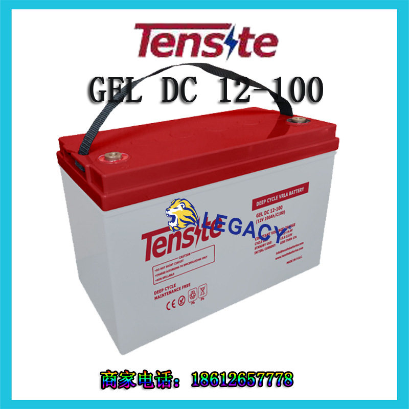 Tensite蓄电池GELDC12-100凝胶电池12V100AH铅酸电池