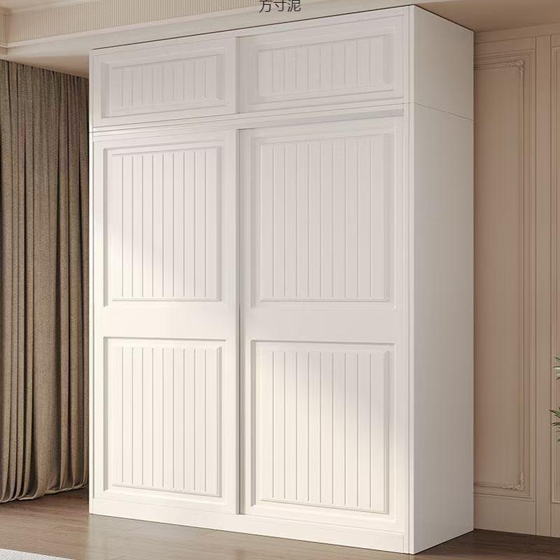 衣柜欧式家用主卧移门衣橱小户型出租房儿童房多功能组合储物柜子