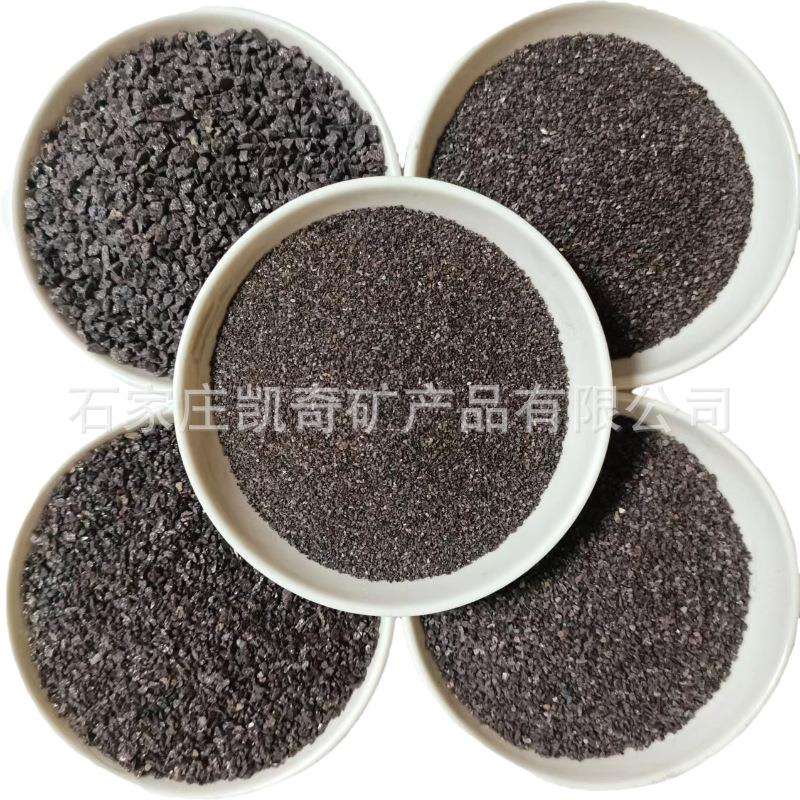 棕刚玉研磨石抛光磨料喷砂机除锈抛光耐磨地坪材料建筑材料