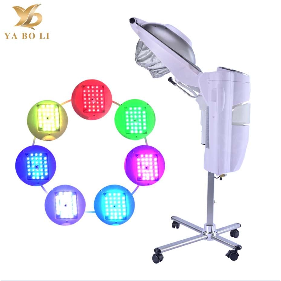 七色灯焗油机美发护发营养家用发廊加热帽蒸汽加湿器