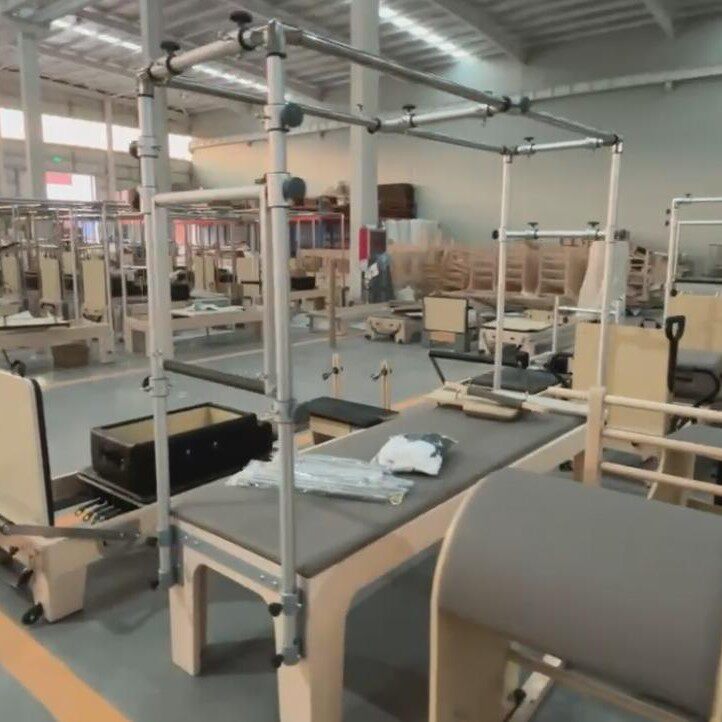 BA普拉提核心床瑜伽馆用加厚铝合金塔架滑轨大器械半高架三合一