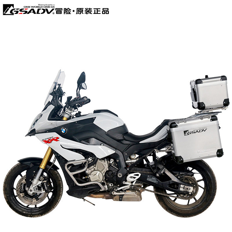 GSADV适用宝马老S1000XR边箱三箱尾箱后备箱改装护杠保险杠铝合金