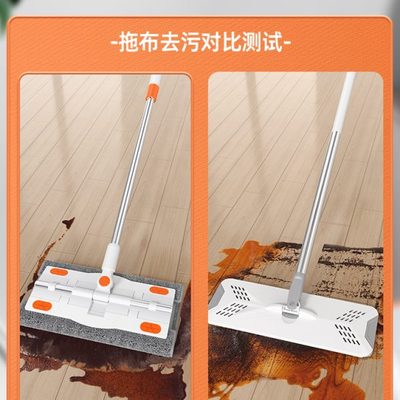 欧沐嘉拖布家用加厚拖把头通用懒人平板拖把配件墩布拖布替换布头