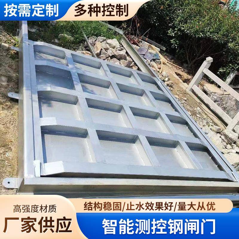 铸铁闸门一体式镶铜闸门手动电动渠道双向止水平板闸门厂家