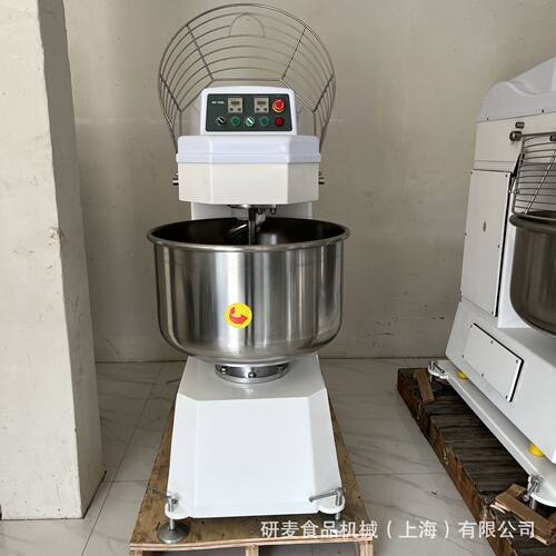 双速双动和面机商用 120升大型立式揉面机 50KG面粉搅拌机打面机