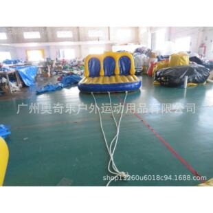 源头厂家应供 尺寸水上充气4X3水上充优气 水上充气拖拉船 大量价