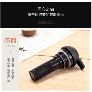 合口美茶水分离茶漏茶隔保温壶304不锈钢保温壶热水瓶茶壶暖壶
