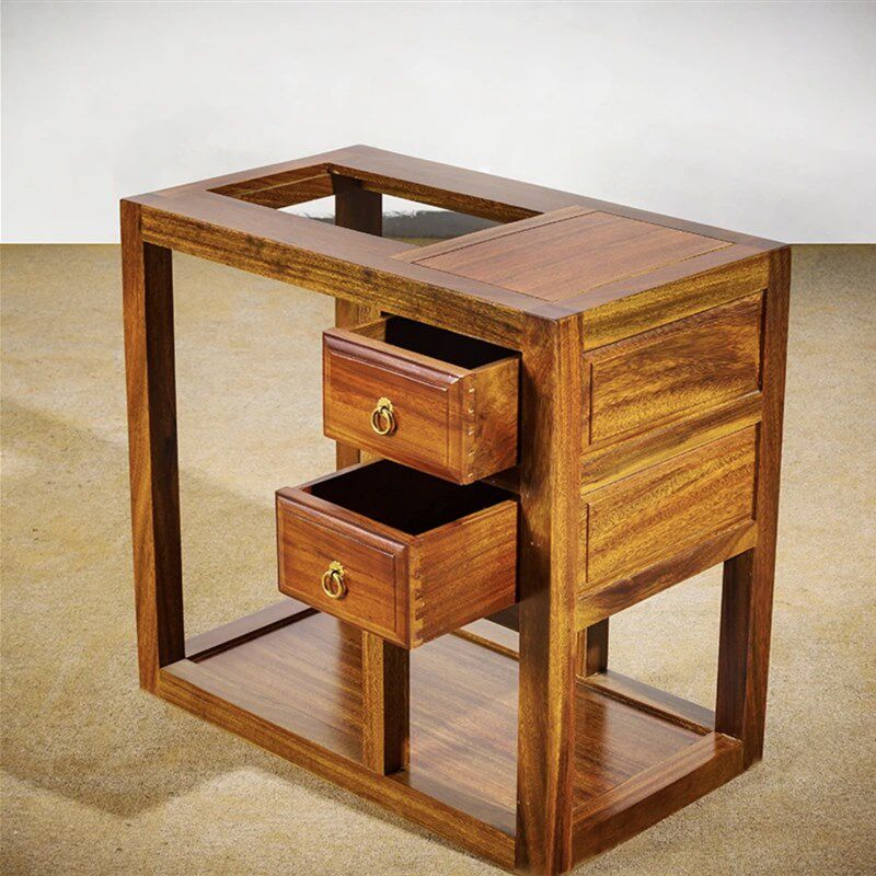 奥坎茶水柜实木大板边柜家用泡茶台原木中式餐边柜茶几茶桌储物柜,商业/办公家具,办公茶水柜,淘宝优惠券,粉丝福利购,淘宝优惠卷