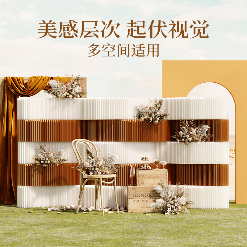 十八纸隔断屏风办公室玄关隔档分隔神器纸墙挡板餐厅房间移动分隔