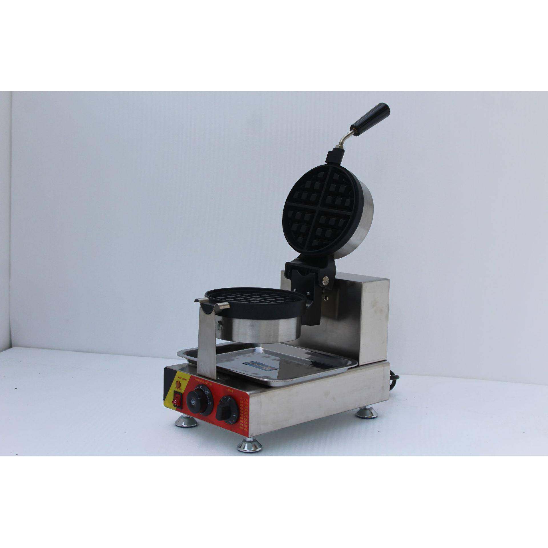 旋转大格华夫饼机/深格华夫松饼烤炉/旋转华夫炉/格子华夫炉厂家