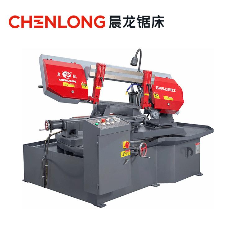 锯床GW4028Z转角度金属带锯床可转0-45°卧式锯床铝型材