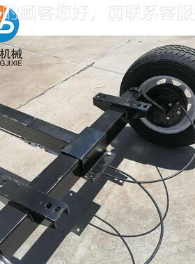 两轮水泵消拖轴车防撞引击刹牵车桥2OMM轮发电机组扭力减震车厂家