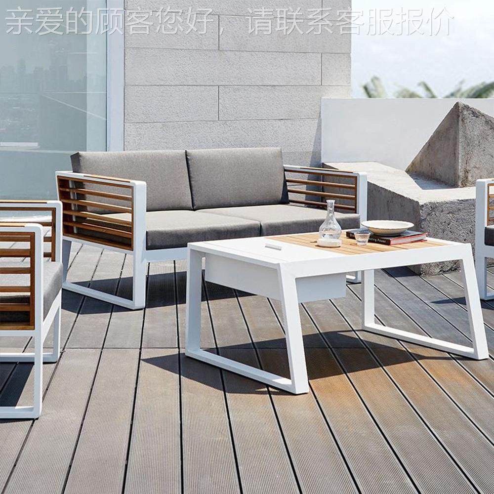 户外休闲沙发庭防别墅花园铁艺沙发80室院外木水防晒铝合金柚沙发,住宅家具,户外沙发,淘宝优惠券,粉丝福利购,淘宝优惠卷