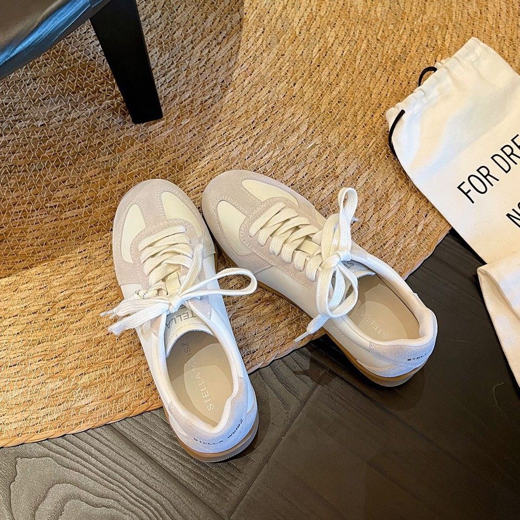 书外德训鞋2025新款女鞋超火小白鞋黑色运动板鞋厚底休闲百搭鞋子,女鞋,德训鞋,淘宝优惠券,粉丝福利购,淘宝优惠卷