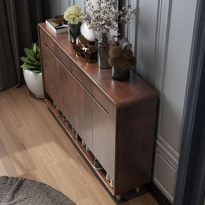 【折扣价】实木容量式进门美式实中木柜户门客厅大容量全玄关入门