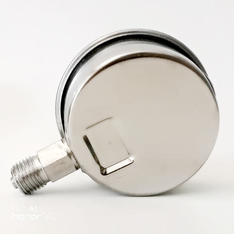 YN60BF不锈钢耐震压力表0-0.6/1/1.6/2.5/6MPA水压气压油压液压表