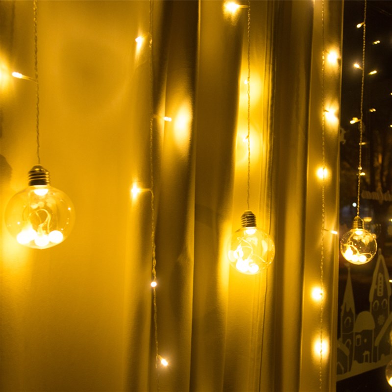 led小彩灯闪灯串灯满天星卧室宿舍网红少女心房间布置装饰星星灯