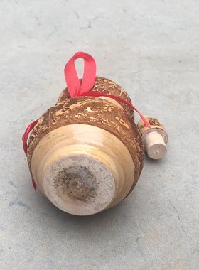 桃木龙凤呈祥葫芦开盖开口空心木质葫芦家居客厅桌面摆件大小号