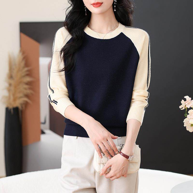 正货2025新款美式复古插肩无帽圆领卫衣女长袖秋秋设计感宽松情侣