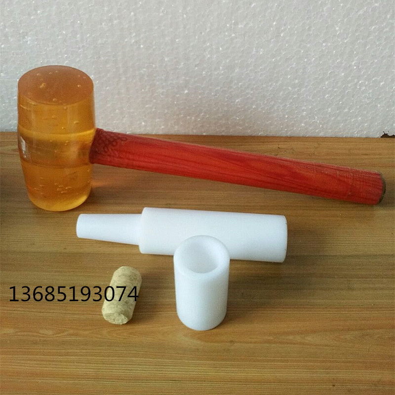 家用手动打塞器 葡萄酒瓶压塞机A 红酒软木塞套筒橡皮锤装塞子工