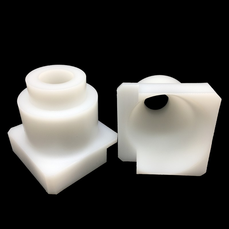 尼龙棒PA6加工实心圆柱四氟板PP圆棒聚乙烯PE板尼龙套POM非标定做