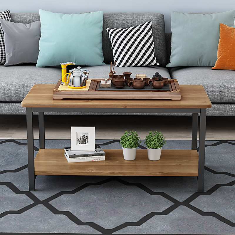 小茶几现代简约茶桌客厅迷你边几角几长条桌置物架简易桌子床头L&