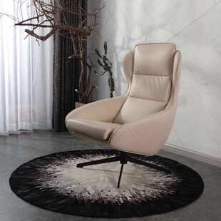 休闲单人沙发椅舒适家用沙发配套椅子北欧皮布看书时尚四星脚椅