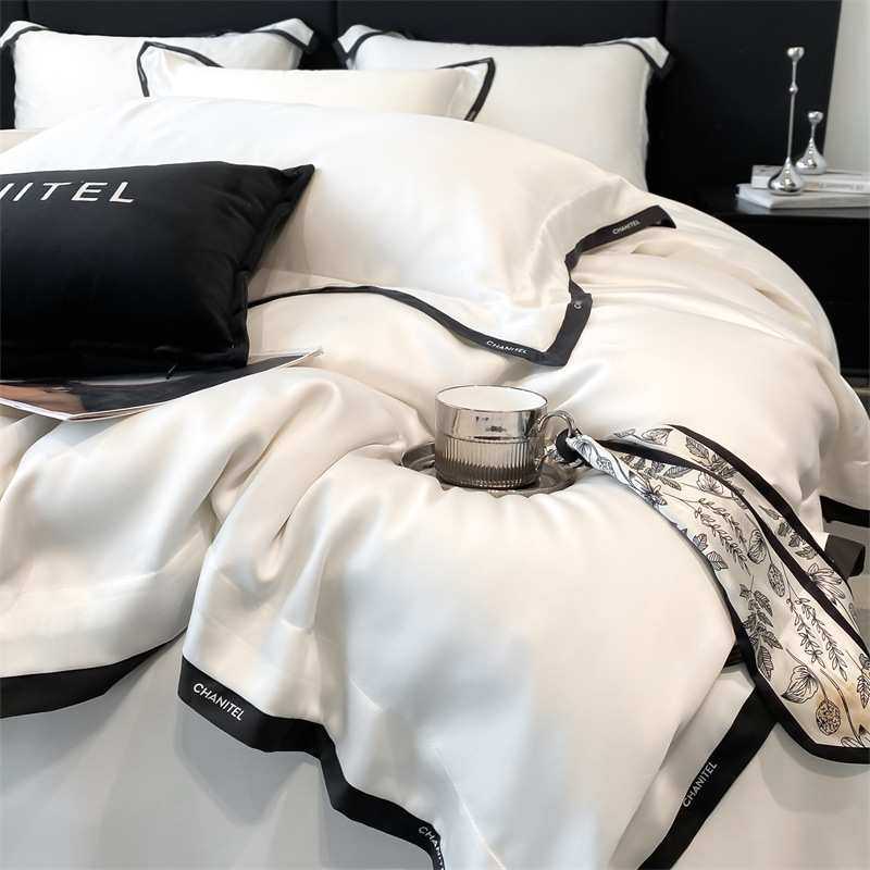 60支莱赛尔天丝印花四件套春夏季裸睡冰丝床单双人被罩凉感被套,电子元器件市场,其它元器件,淘宝优惠券,粉丝福利购,淘宝优惠卷