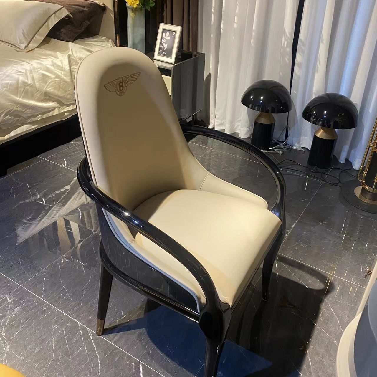 意式后现代简约风书房系列——书椅