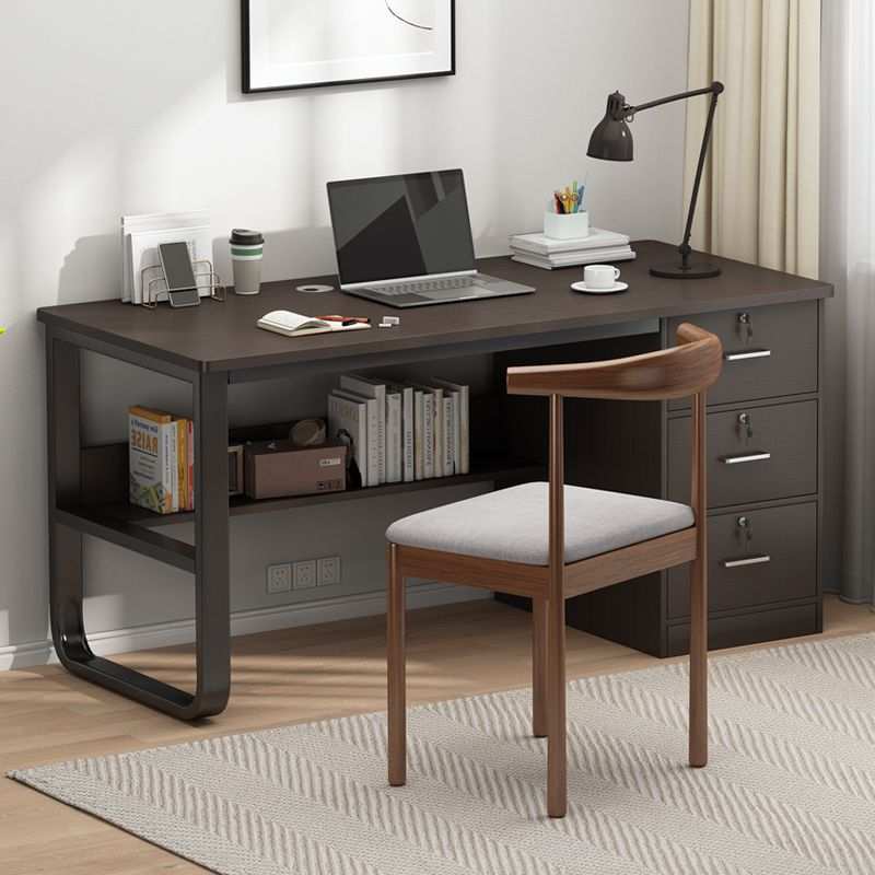 办公桌员工位简约现代办公室桌椅组合简易职员工作台家用电脑桌子