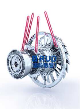 RUD德国路德原装起重吊装带 TXP纤维吊点 合成纤维吊装带自重较轻