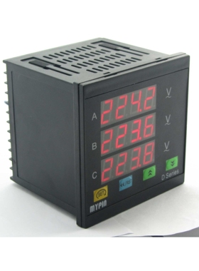MYPIN 中山名品电气供应电力电网公司专用三相电压表  MDH9-3V