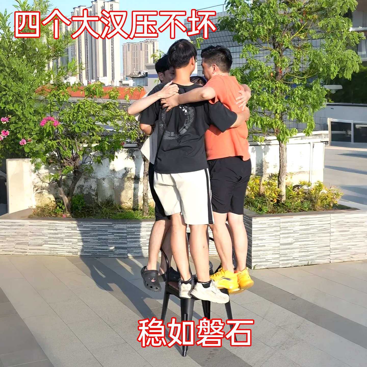 户外茶桌椅组合庭院花园室外防腐木塑木休闲露天露台阳台别墅简约